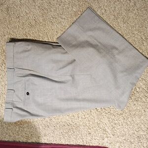 Isaia Heather Grey Trousers